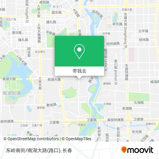 东岭南街/南湖大路(路口)地图
