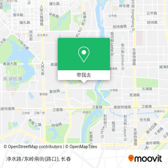 净水路/东岭南街(路口)地图