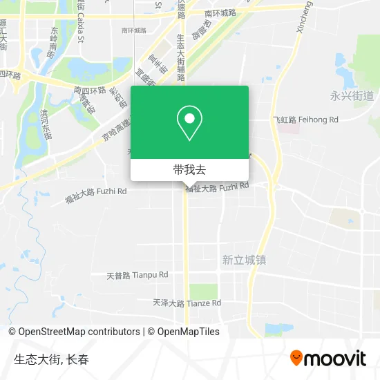 生态大街地图