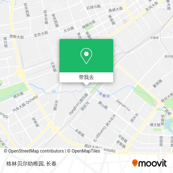 格林贝尔幼稚园地图