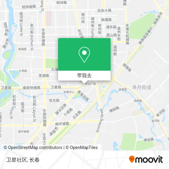卫星社区地图