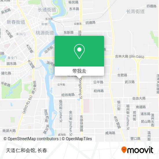 天道仁和会馆地图