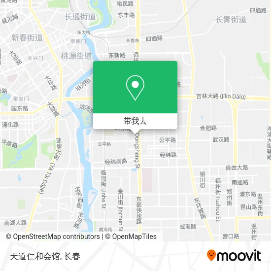 天道仁和会馆地图