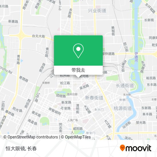 恒大眼镜地图