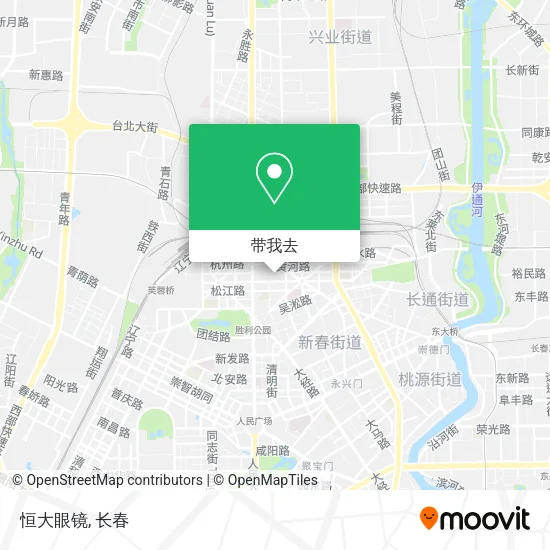 恒大眼镜地图