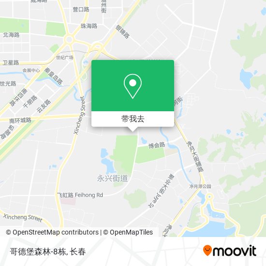 哥德堡森林-8栋地图