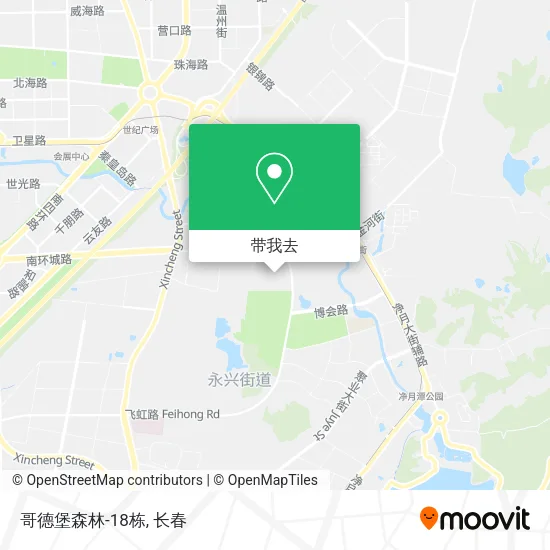 哥德堡森林-18栋地图