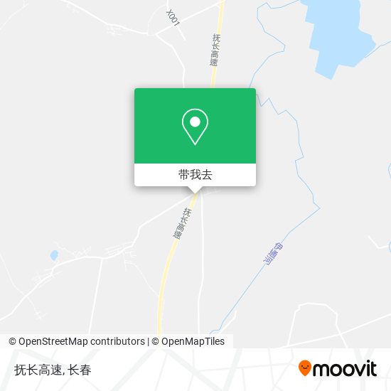 抚长高速地图