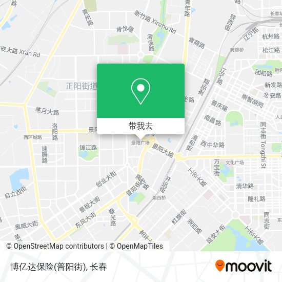 博亿达保险(普阳街)地图