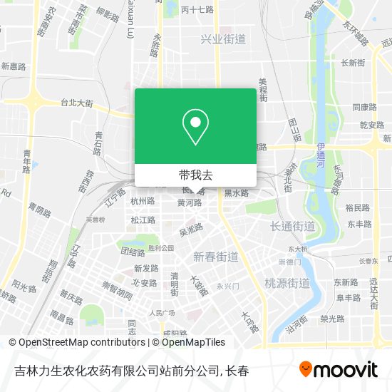 吉林力生农化农药有限公司站前分公司地图