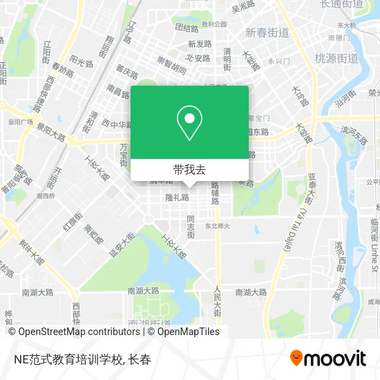 NE范式教育培训学校地图