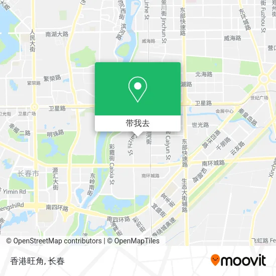 香港旺角地图