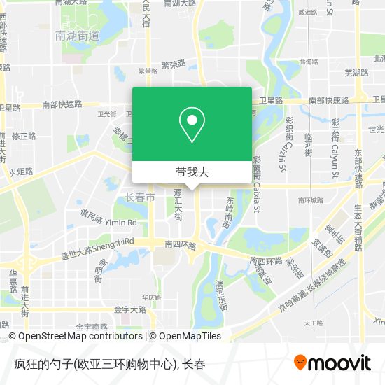 疯狂的勺子(欧亚三环购物中心)地图
