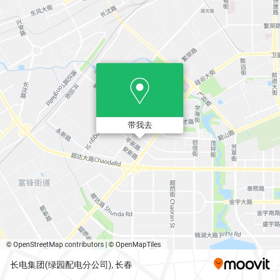 长电集团(绿园配电分公司)地图