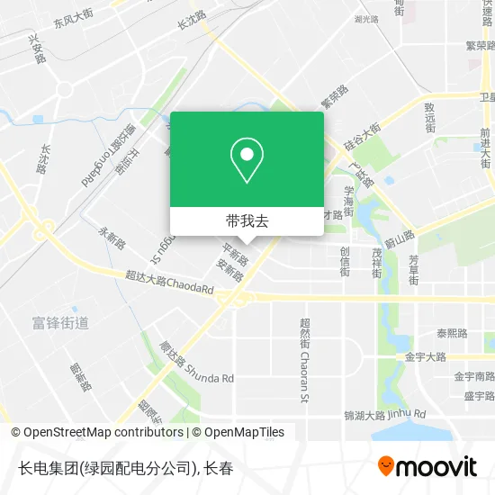 长电集团(绿园配电分公司)地图