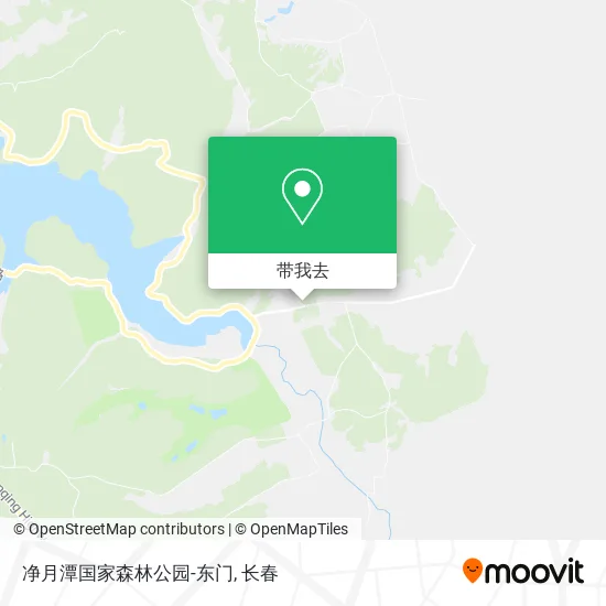 净月潭国家森林公园-东门地图