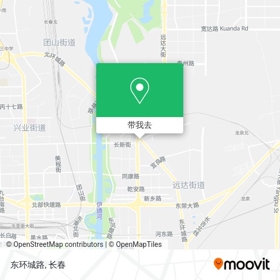 东环城路地图
