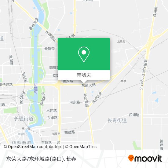 东荣大路/东环城路(路口)地图