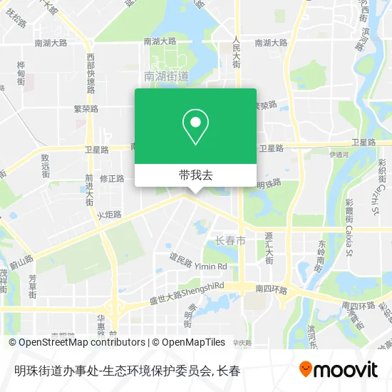 明珠街道办事处-生态环境保护委员会地图