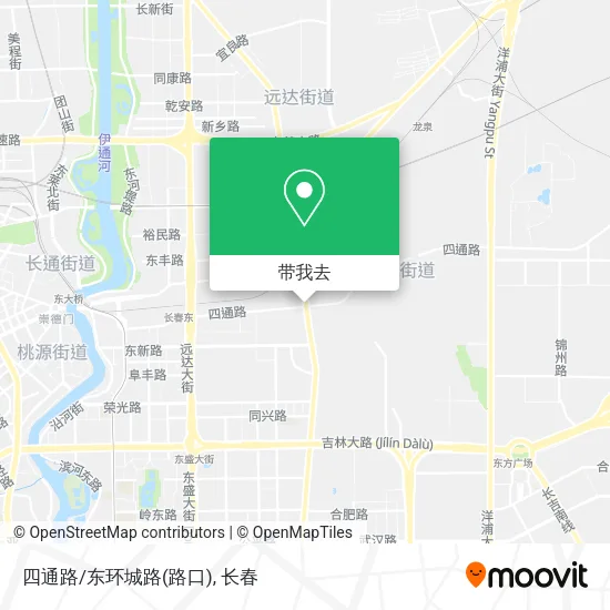 四通路/东环城路(路口)地图