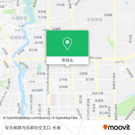 安乐南路与乐群街交叉口地图