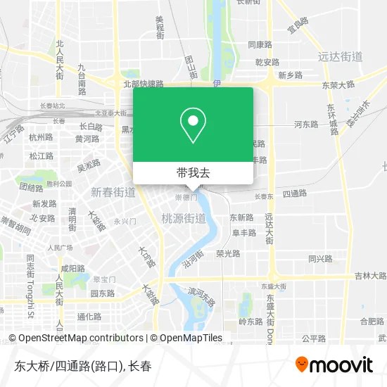 东大桥/四通路(路口)地图