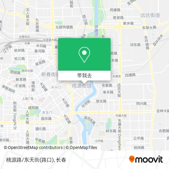 桃源路/东天街(路口)地图