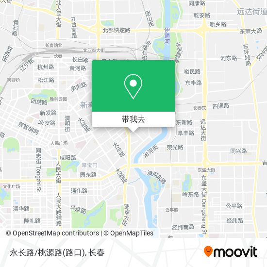 永长路/桃源路(路口)地图