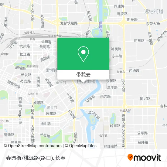 春园街/桃源路(路口)地图