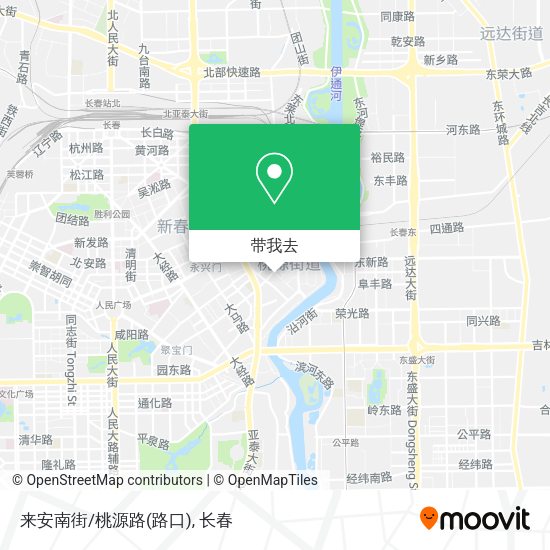 来安南街/桃源路(路口)地图