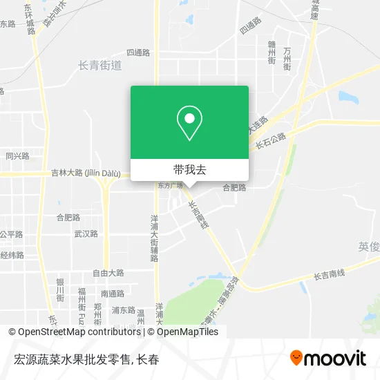 宏源蔬菜水果批发零售地图