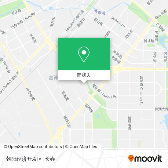 朝阳经济开发区地图
