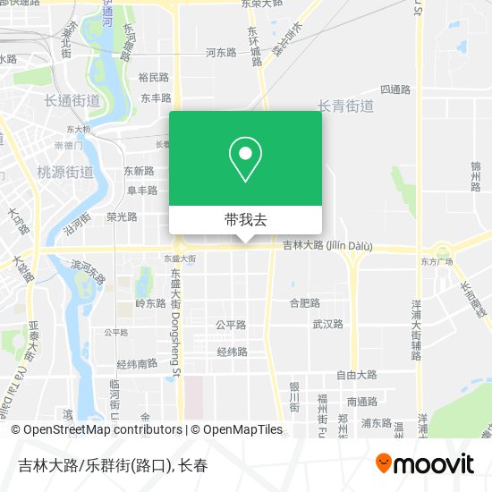 吉林大路/乐群街(路口)地图