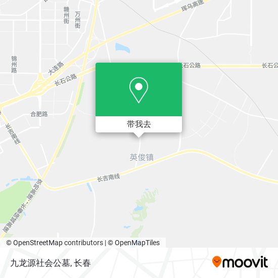九龙源社会公墓地图