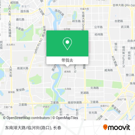 东南湖大路/临河街(路口)地图