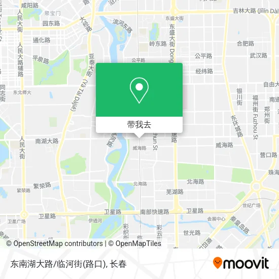 东南湖大路/临河街(路口)地图
