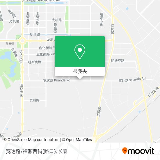 宽达路/福源西街(路口)地图