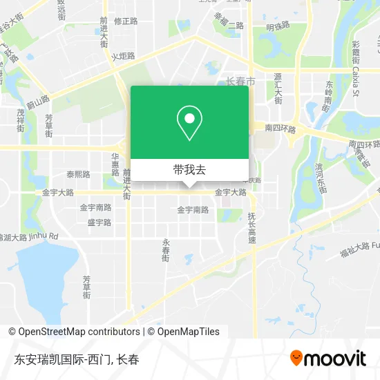 东安瑞凯国际-西门地图