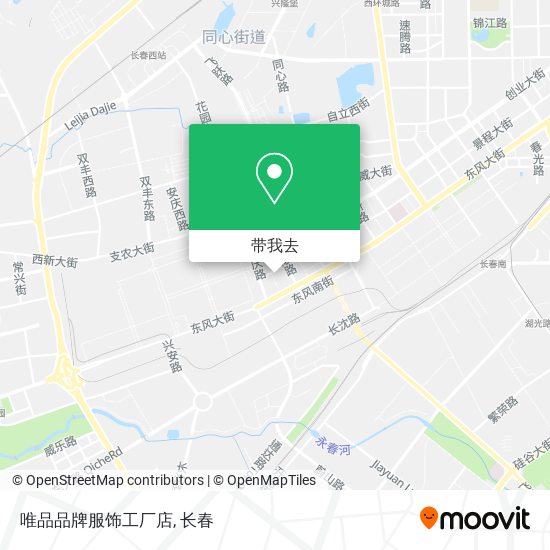 唯品品牌服饰工厂店地图