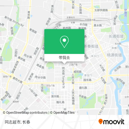 同志超市地图