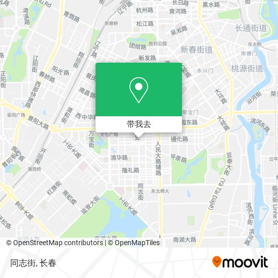 同志街地图