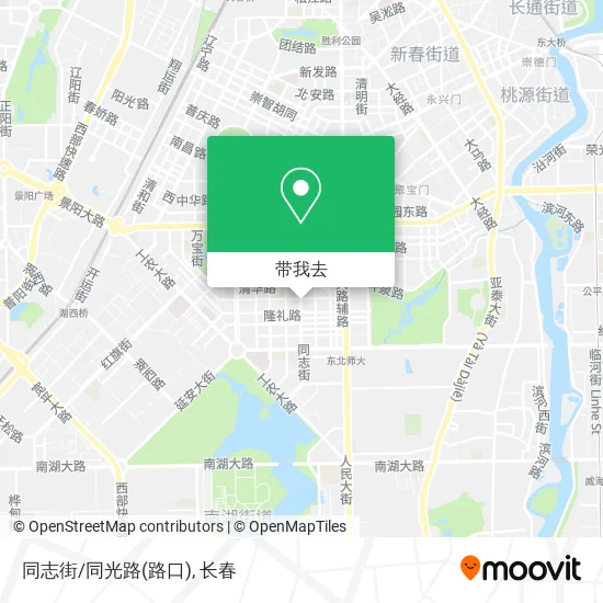 同志街/同光路(路口)地图