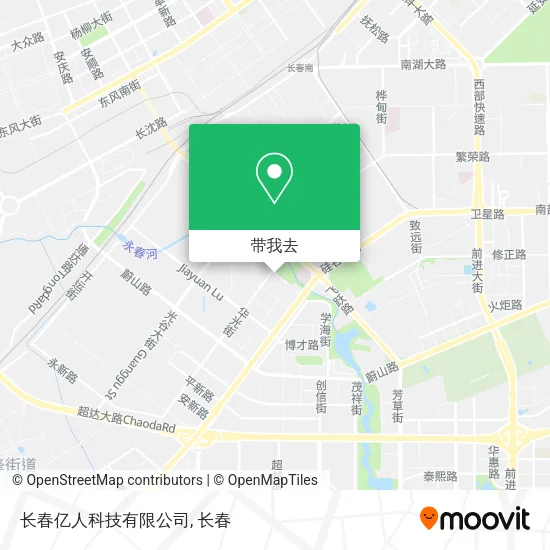 长春亿人科技有限公司地图