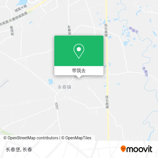 长春堡地图