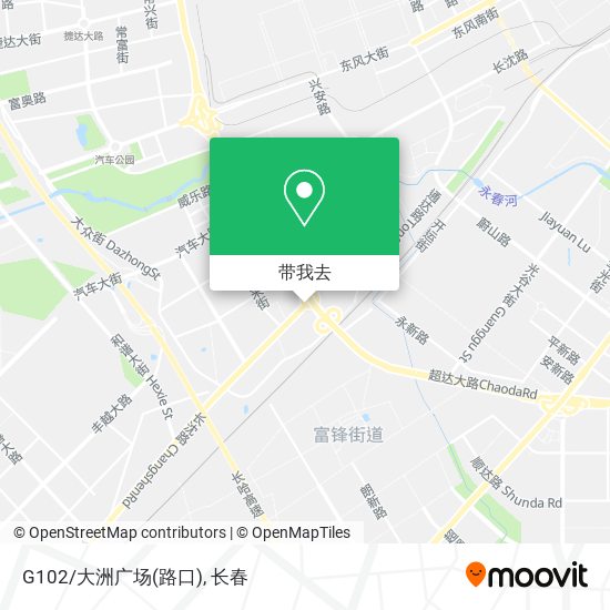 G102/大洲广场(路口)地图