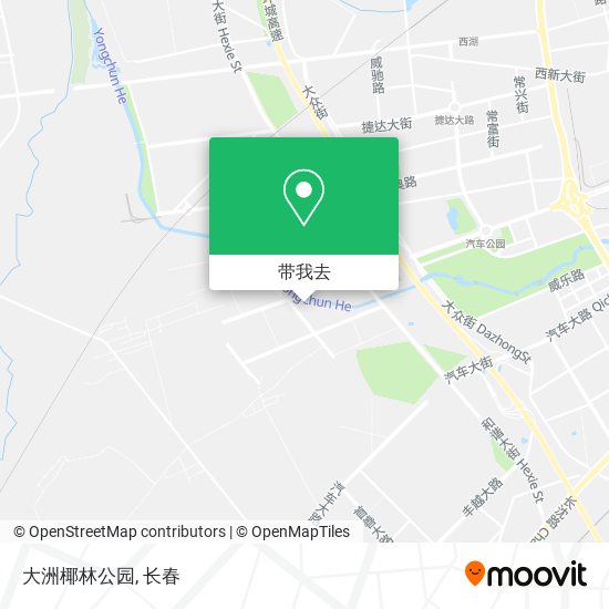 大洲椰林公园地图