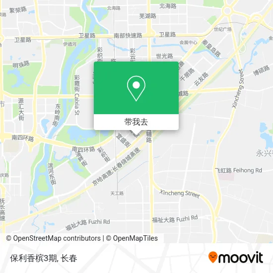 保利香槟3期地图