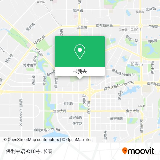 保利林语-C18栋地图