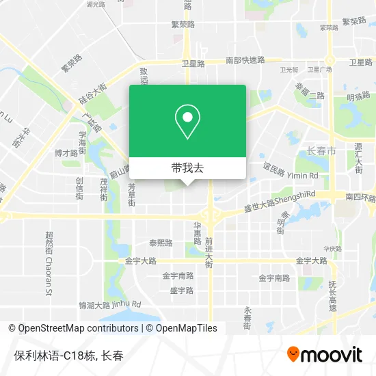 保利林语-C18栋地图