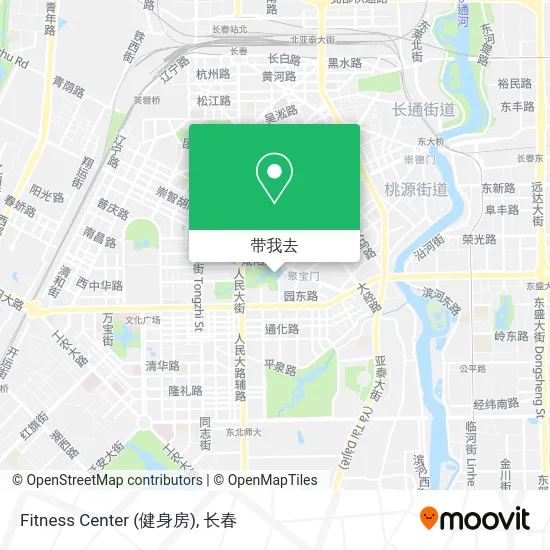 Fitness Center (健身房)地图